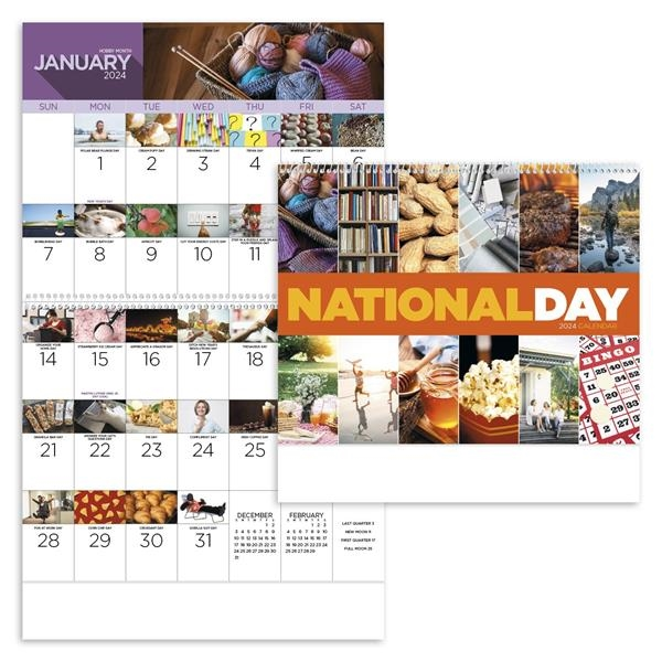 Spiral National Day 2024 Calendar Promotional Designs, Inc. Buy